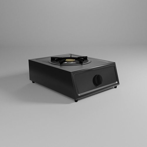 Single Stove Free 3D model