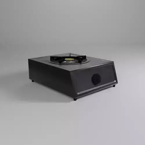 Single Stove Free 3D model