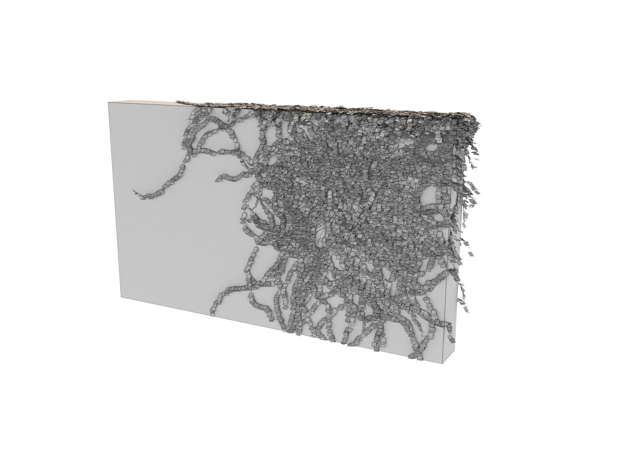 Hanging Ivy Wall Mini Bundle vol 03 3D model_14