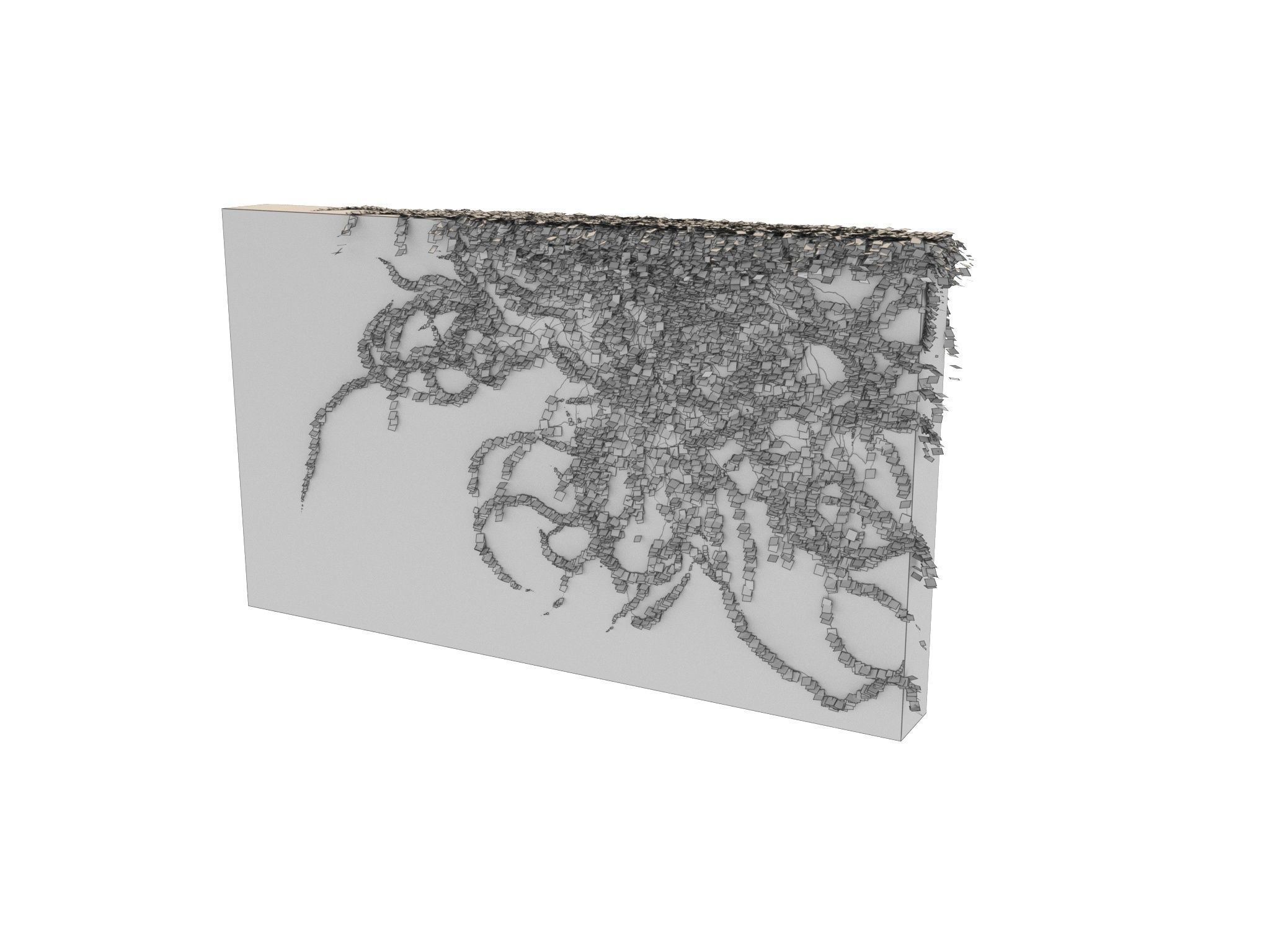 Hanging Ivy Wall Mini Bundle vol 03 3D model_11
