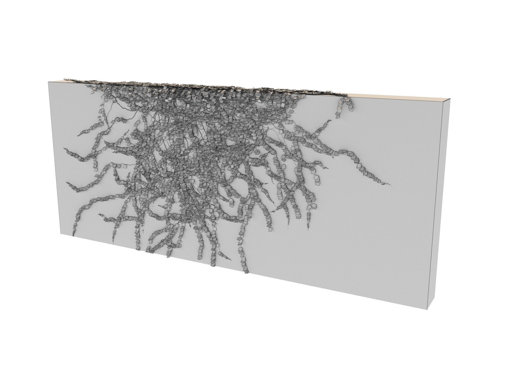 Hanging Ivy Wall Mini Bundle vol 03 3D model_17