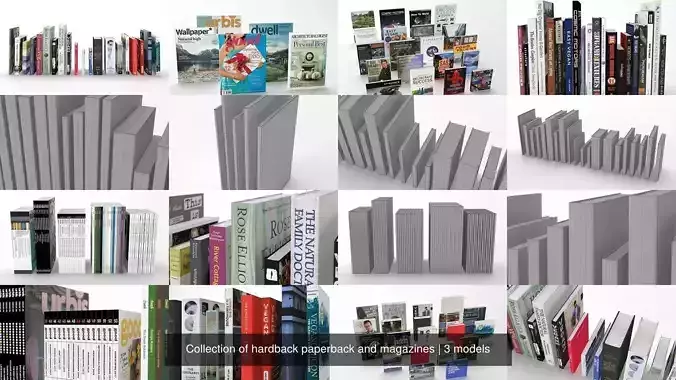 Collection of hardback paperback and magazines