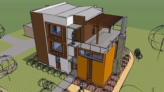 Margaret Esherick House Concept 3D model_7