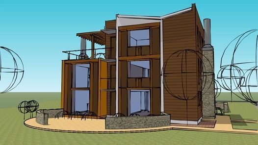 Margaret Esherick House Concept 3D model_9