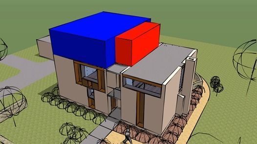 Margaret Esherick House Concept 3D model_6