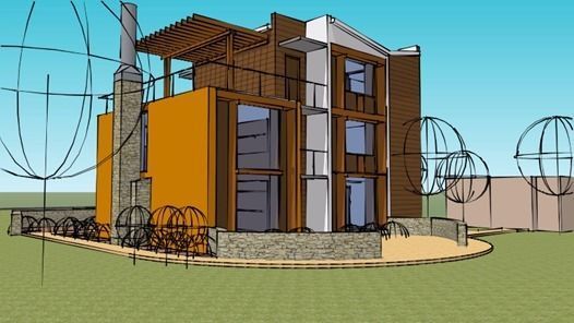 Margaret Esherick House Concept 3D model_8