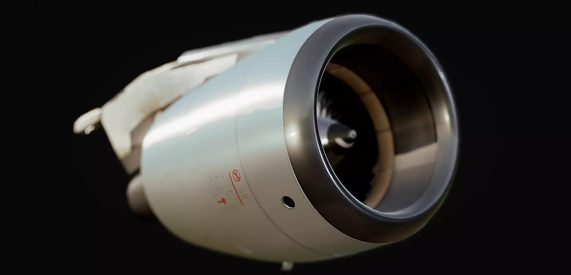 Airbus A320 Engine 3D model