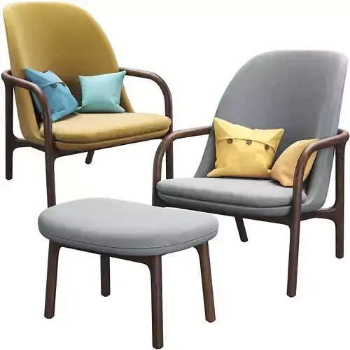 Neva Easy Chair High-Back By Artisan