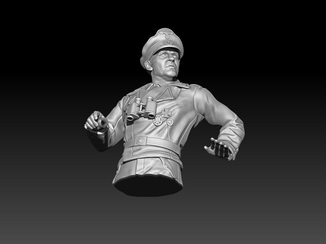 German officers 3D print model_54