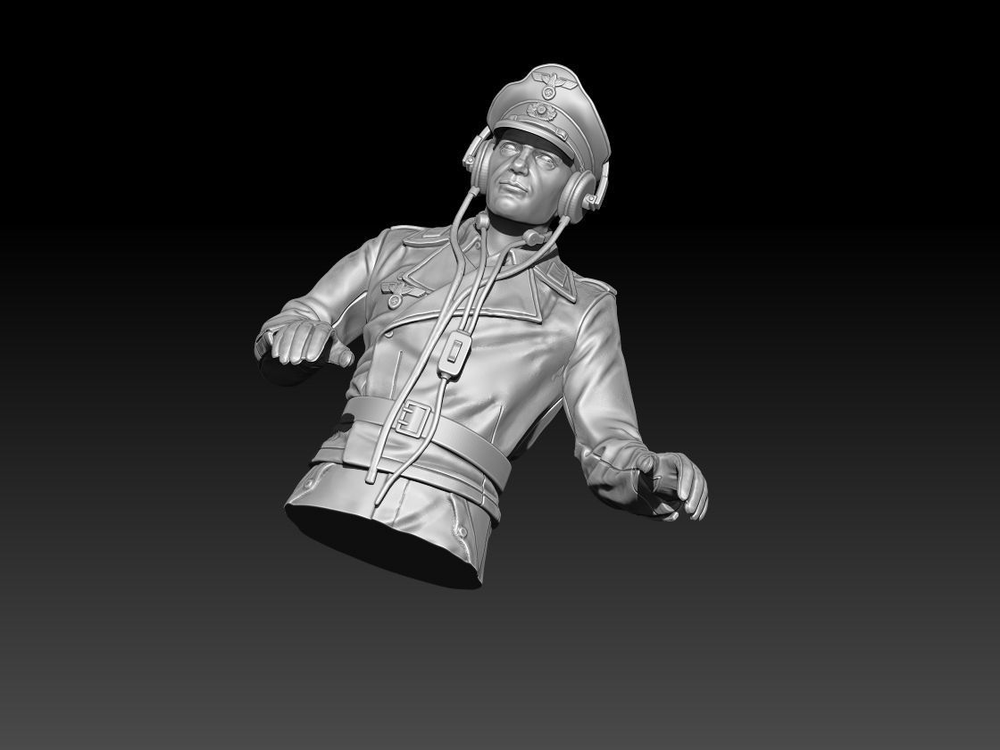 German officers 3D print model_55