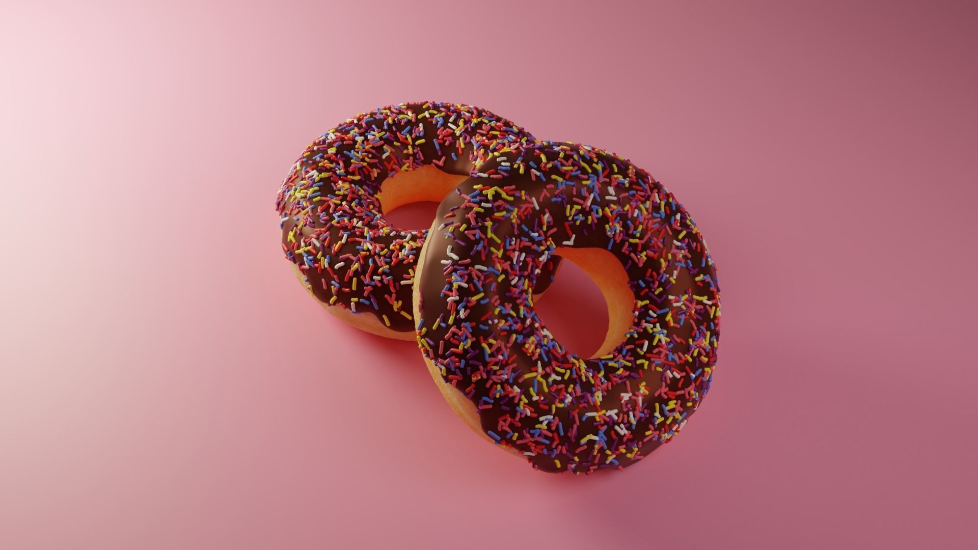 My Donut Free 3D model_2