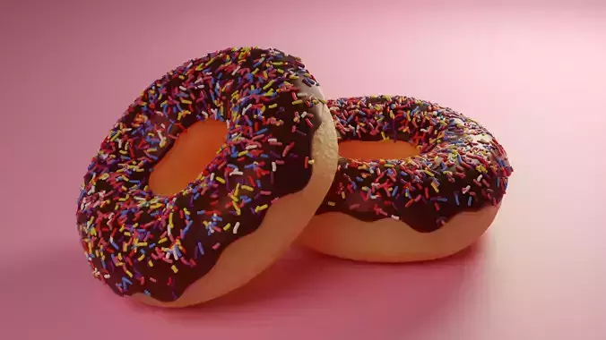 My Donut Free 3D model