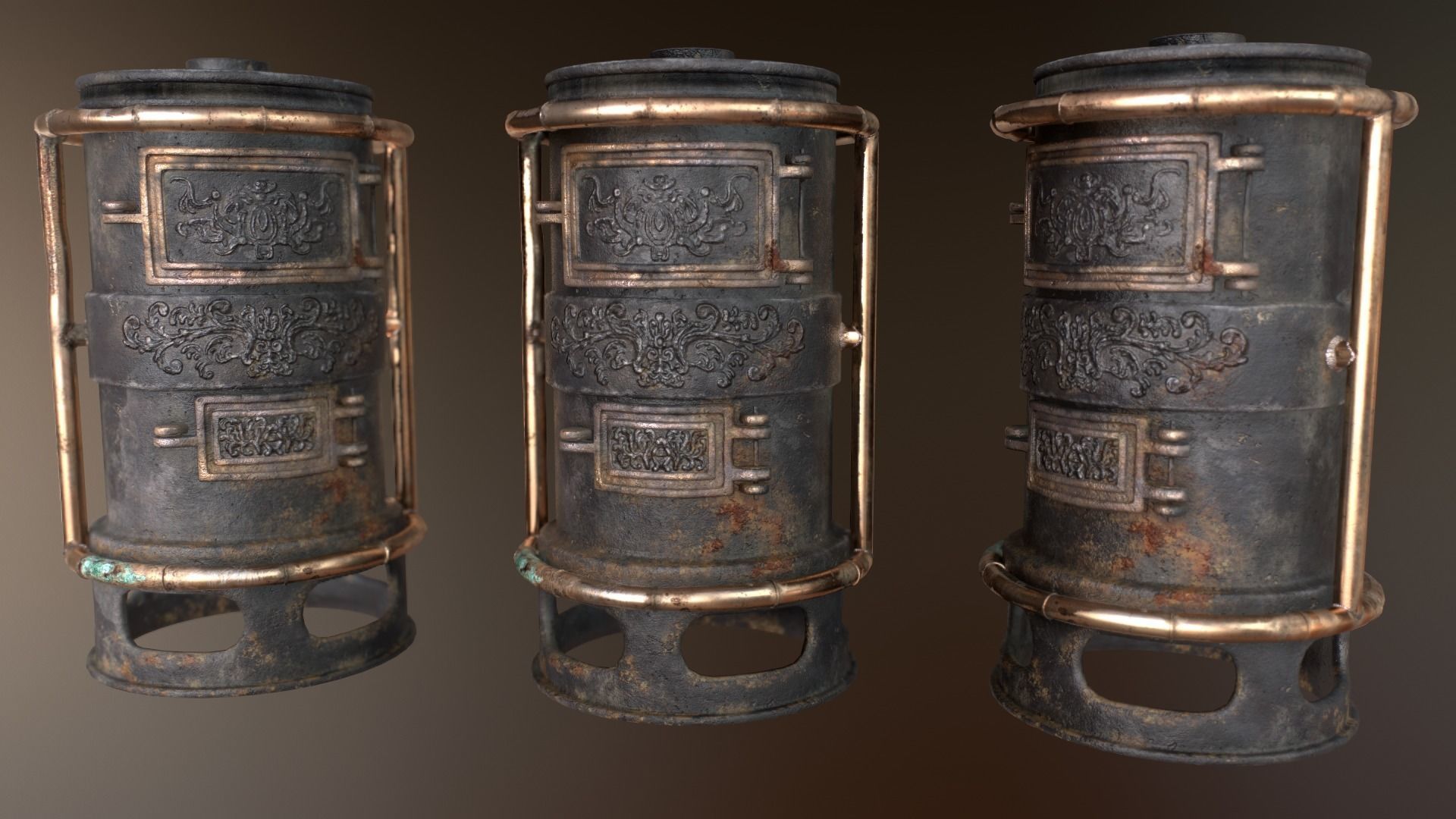 Forge Alchemy Stove  Low-poly 3D model_37