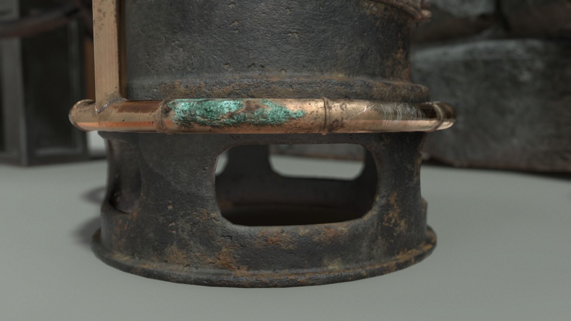 Forge Alchemy Stove  Low-poly 3D model_25