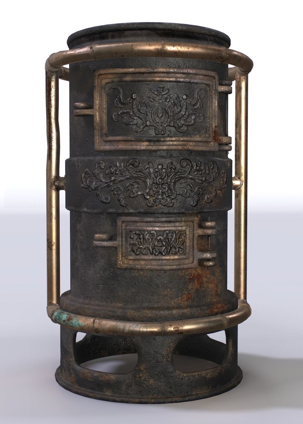 Forge Alchemy Stove  Low-poly 3D model_28