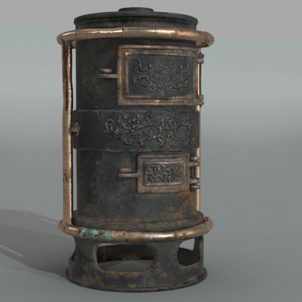 Forge Alchemy Stove  Low-poly 3D model_47