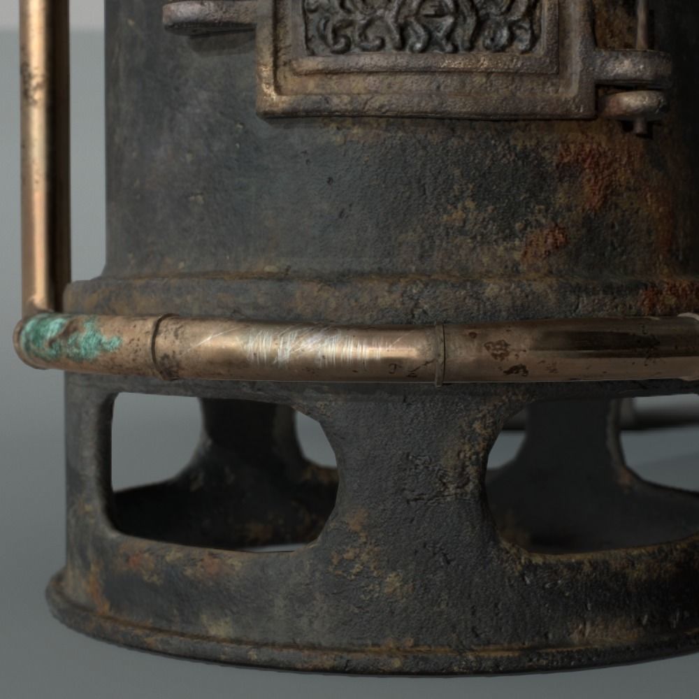 Forge Alchemy Stove  Low-poly 3D model_45