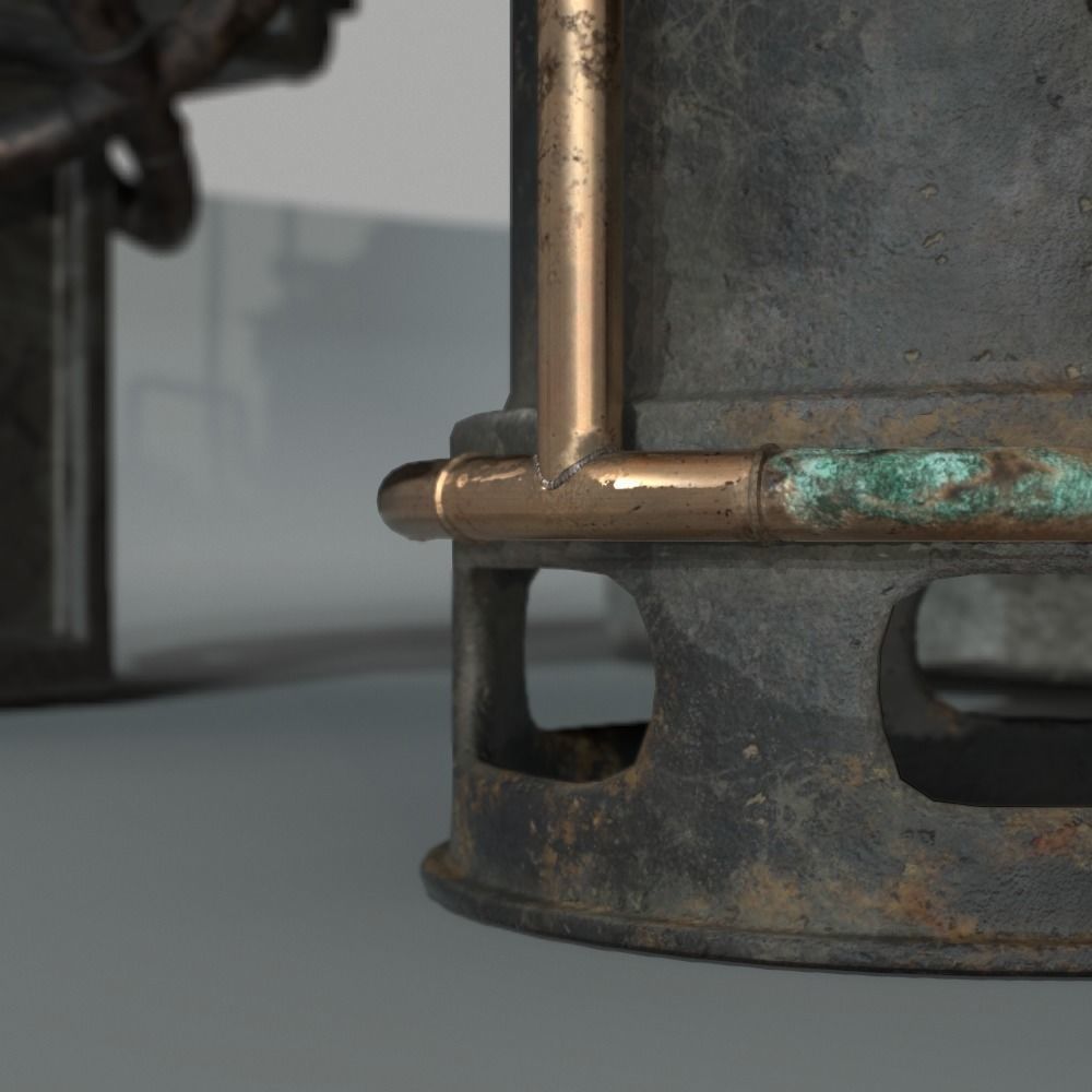 Forge Alchemy Stove  Low-poly 3D model_46