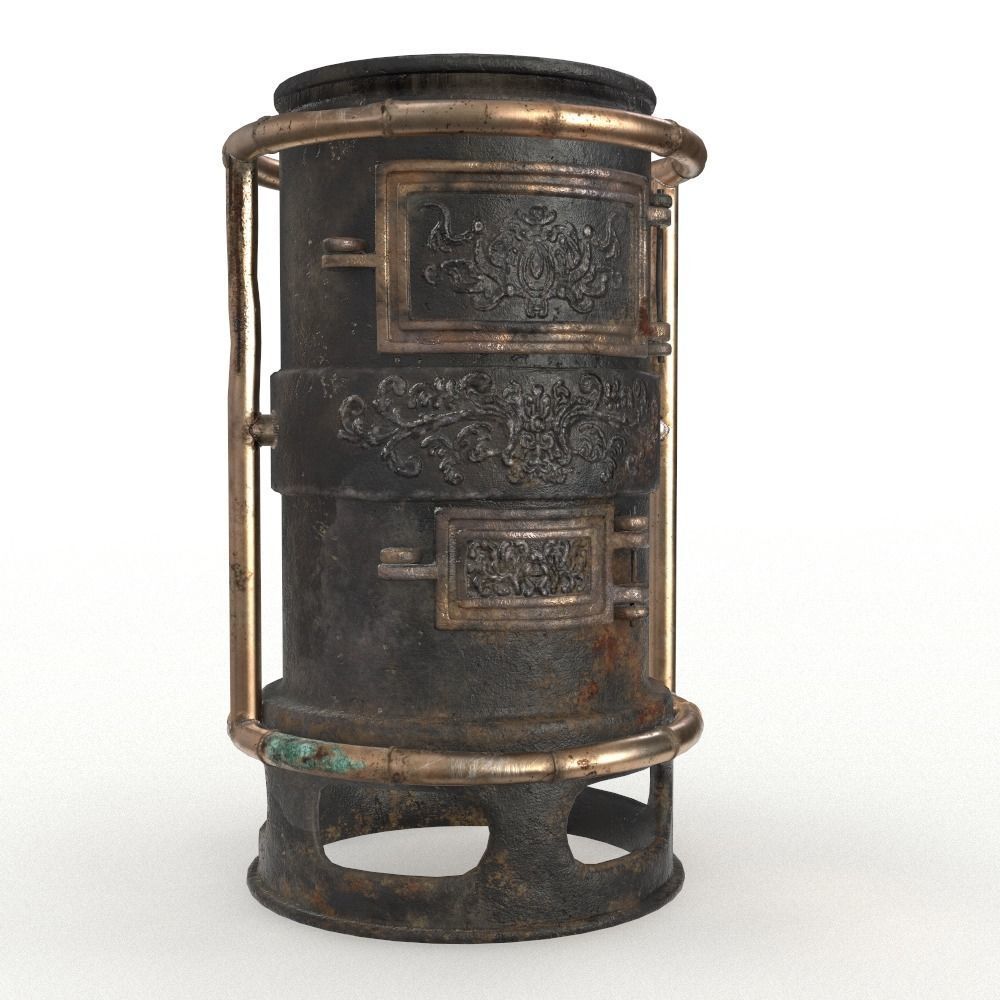 Forge Alchemy Stove  Low-poly 3D model_27
