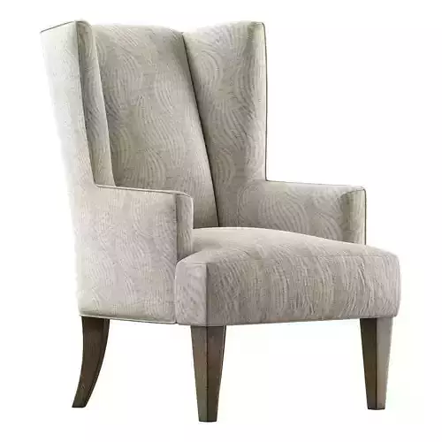 BROCKTON WING CHAIR 3d model