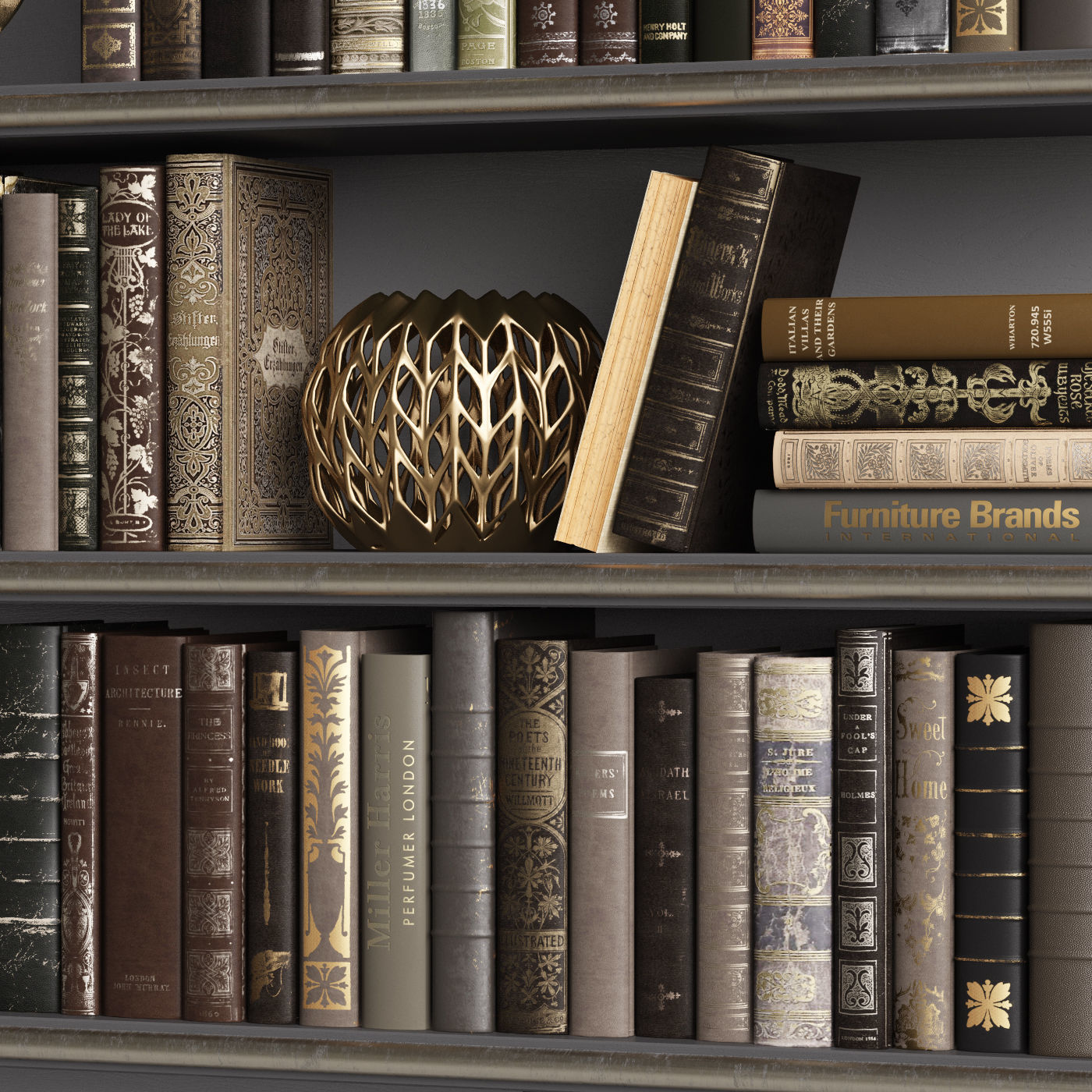Classic Books 04 3D model_3