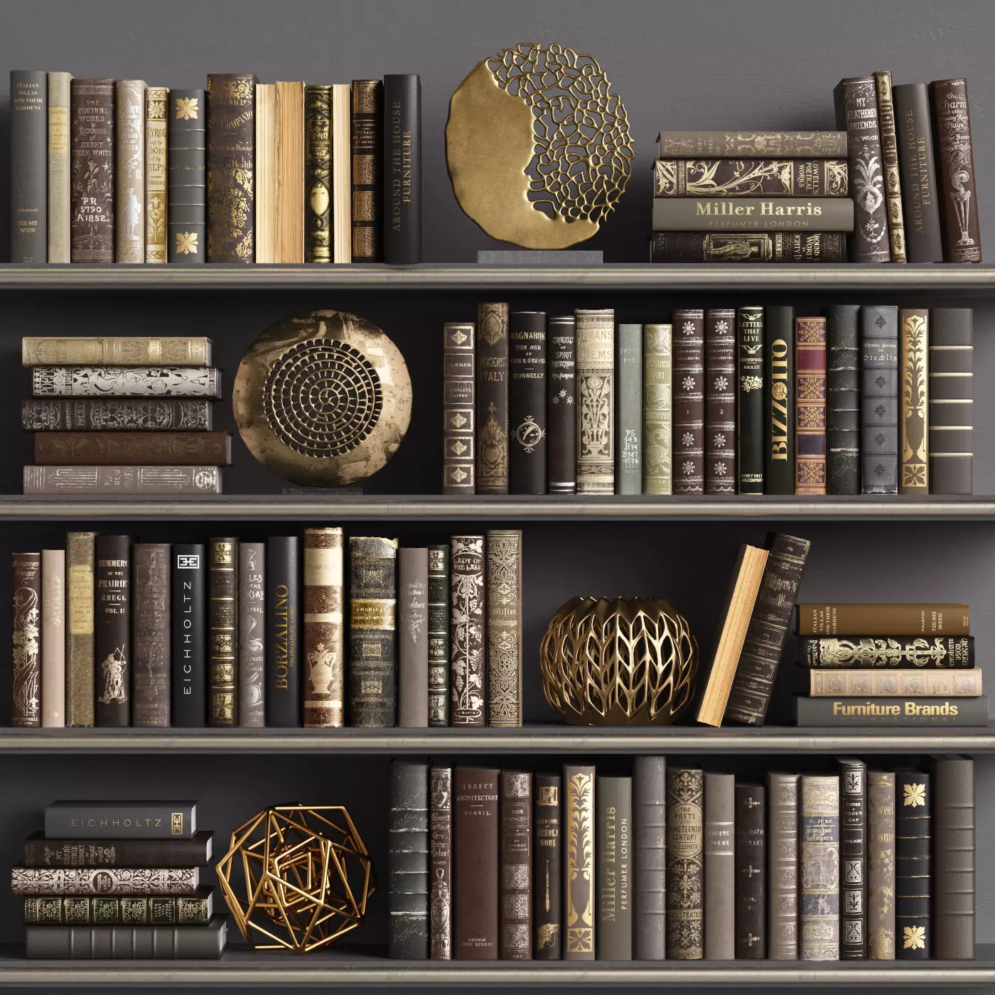 Classic Books 04 3D model_0
