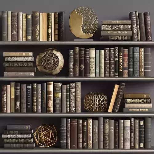Classic Books 04 3D model