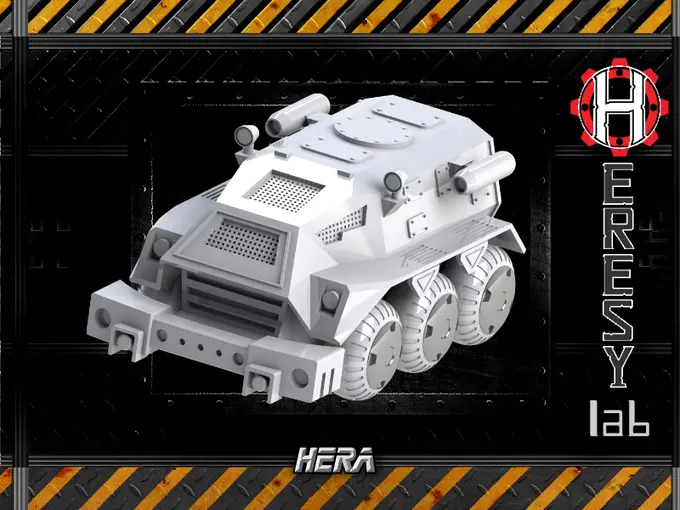 Heresylab - Hera Transport 3D print model