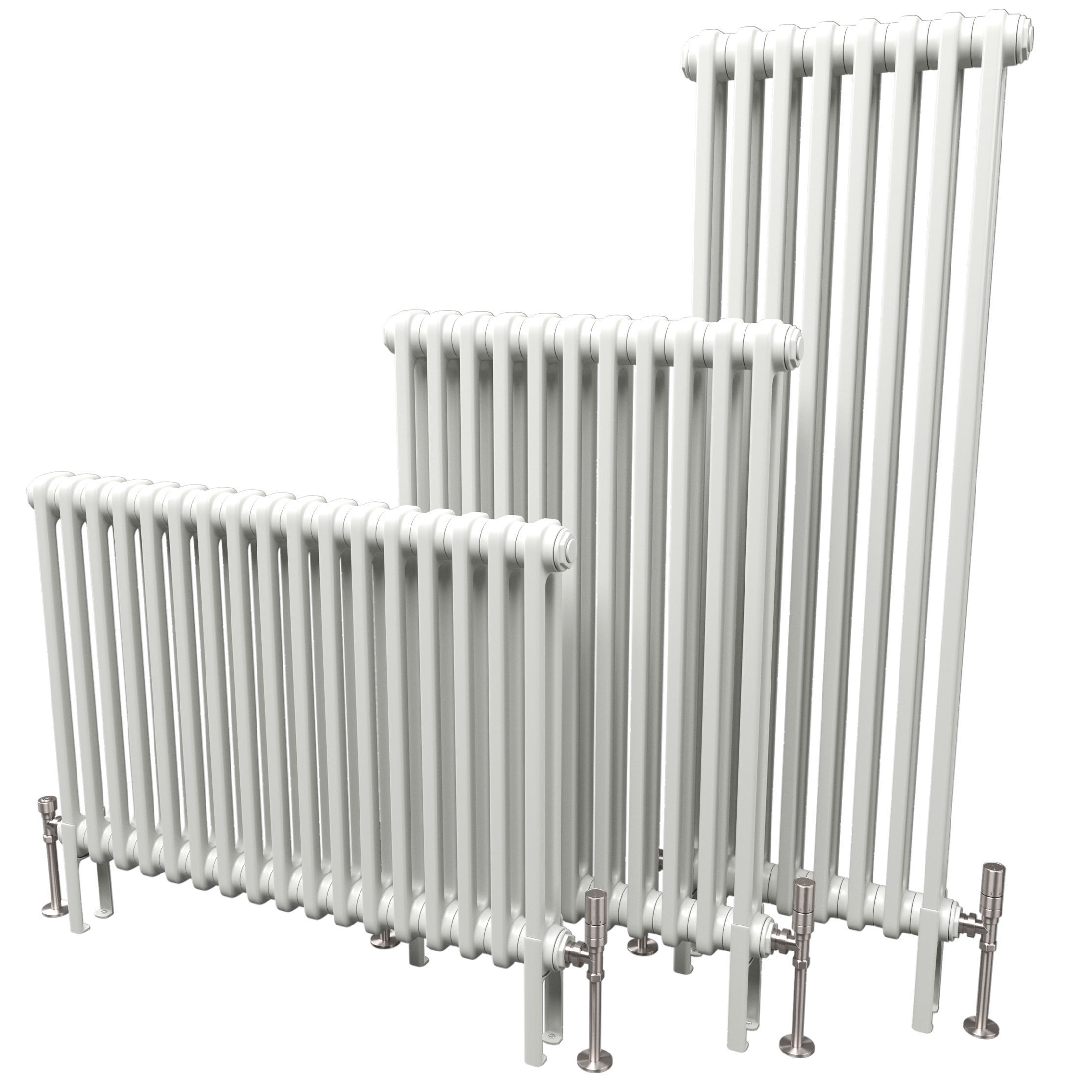 Butler and Rose 2 Column Horizontal Radiator 3D model_7