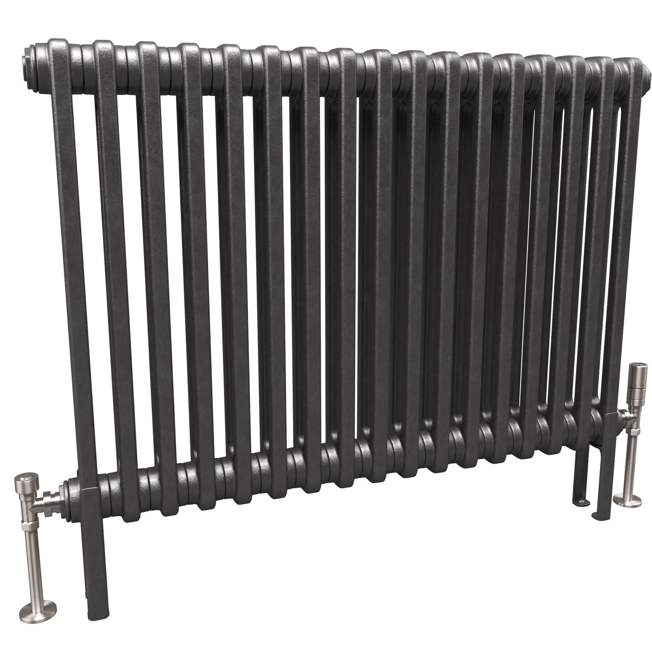 Butler and Rose 2 Column Horizontal Radiator 3D model_8