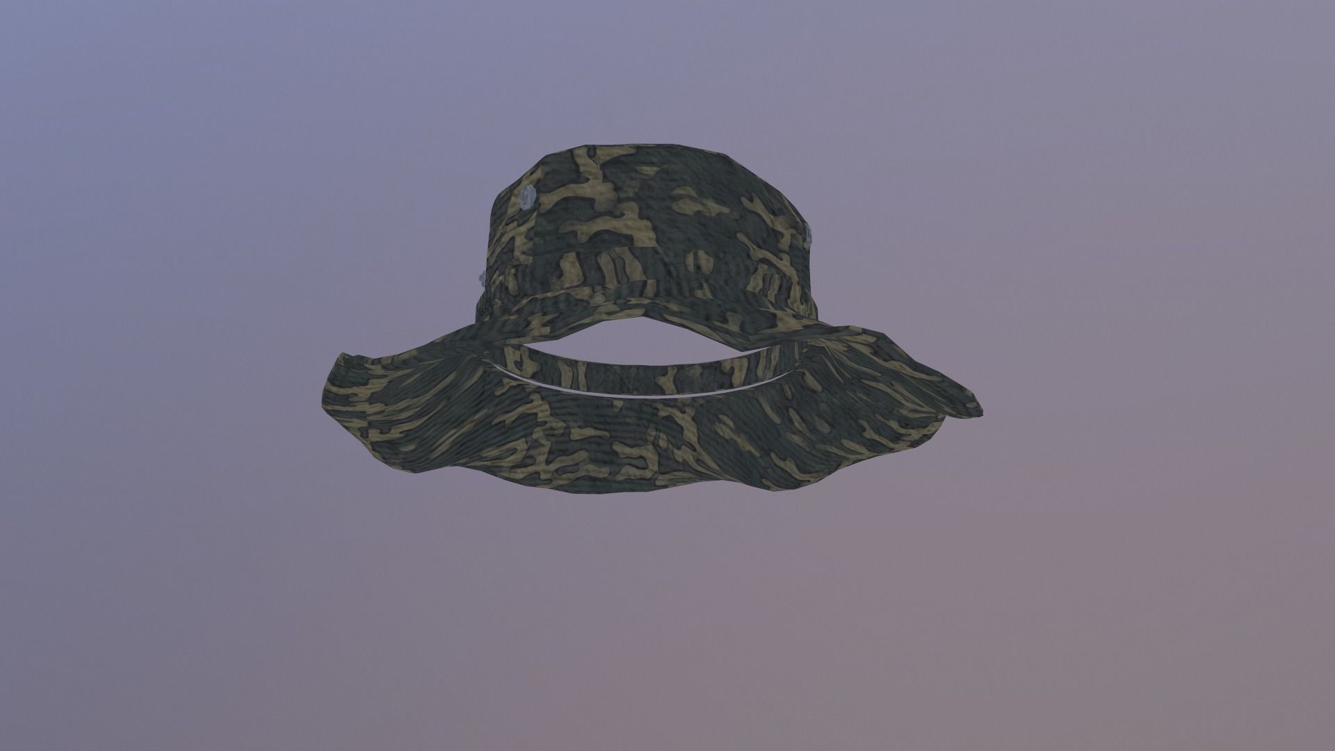 The Safari Hat Package 3D model_8