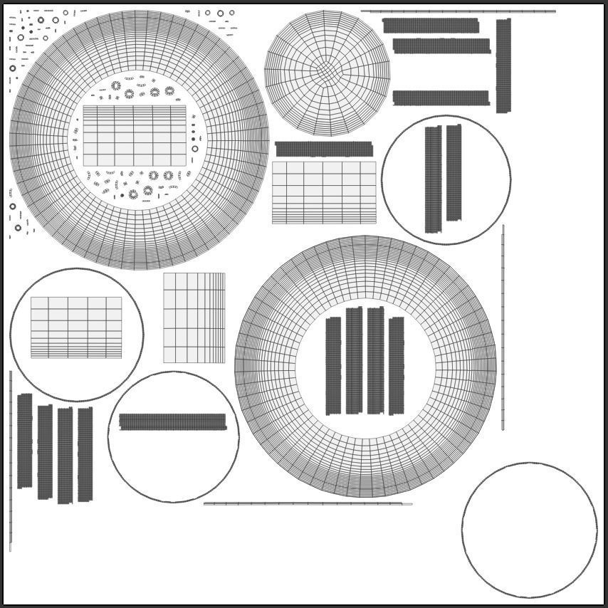 The Safari Hat Package 3D model_13