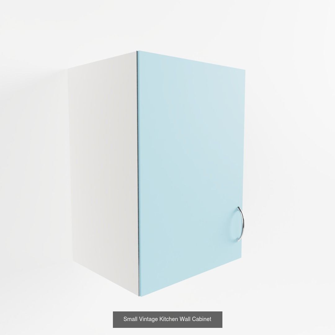 Vintage Kitchen 3D Model Collection_7