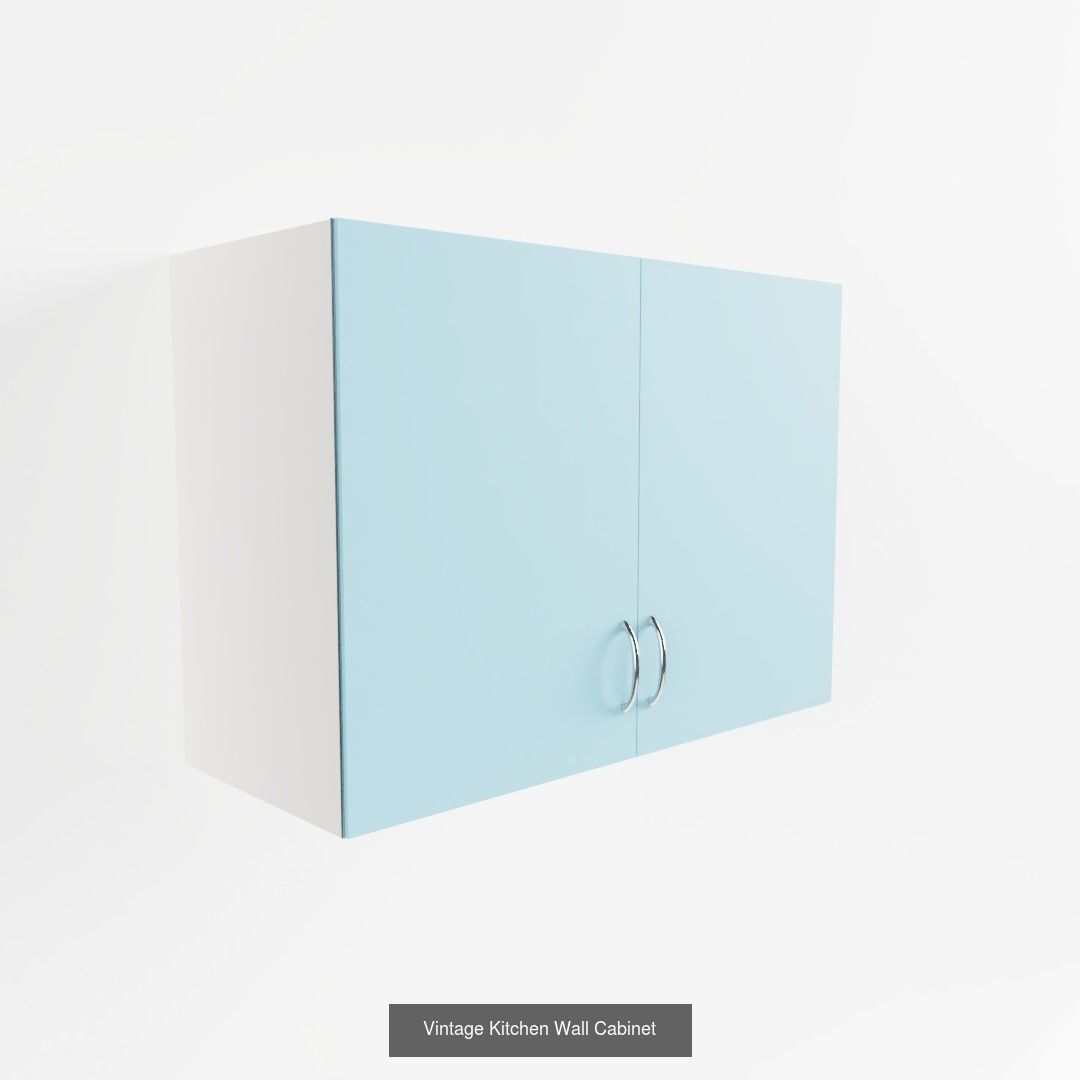 Vintage Kitchen 3D Model Collection_6