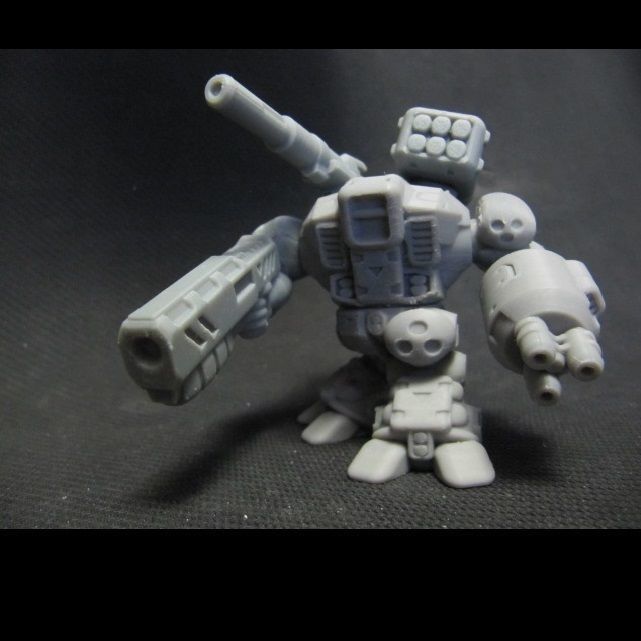 CHIBI-TECH SD - GOLIATH CORE 3D print model_11