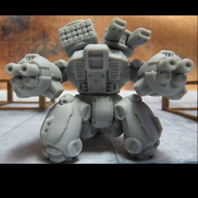 CHIBI-TECH SD - GOLIATH CORE 3D print model_7