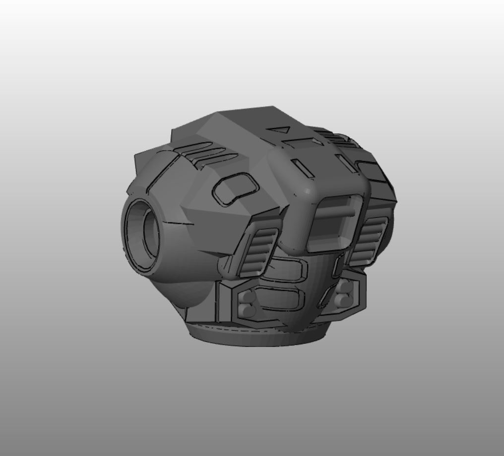 CHIBI-TECH SD - GOLIATH CORE 3D print model_21