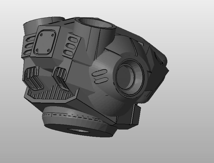 CHIBI-TECH SD - GOLIATH CORE 3D print model_2