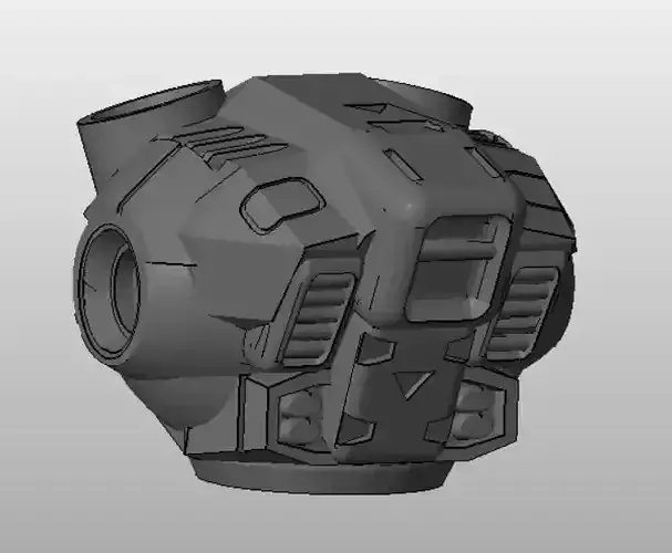 CHIBI-TECH SD - GOLIATH CORE 3D print model