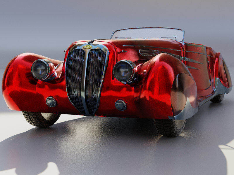 delahaye 165 3D model_1