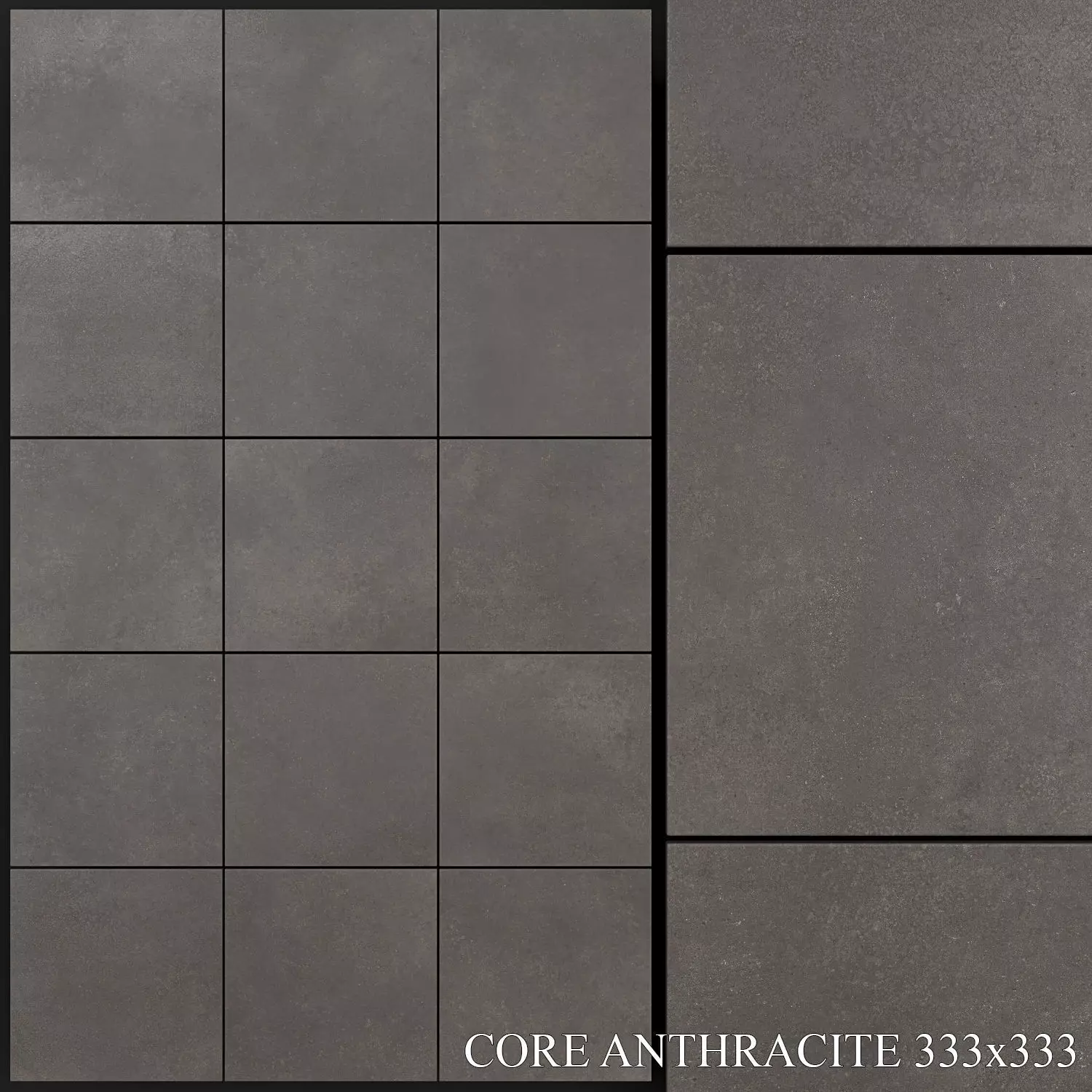 Yurtbay Seramik Core Anthracite 333x333 3D model