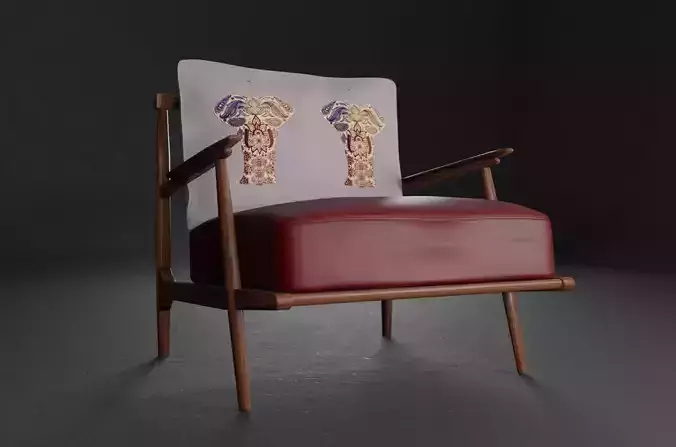 Sofa wooden exposition