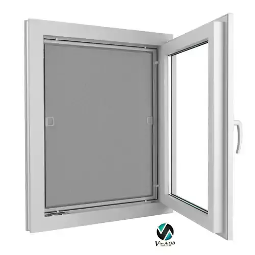  insect net with window 2 3D model