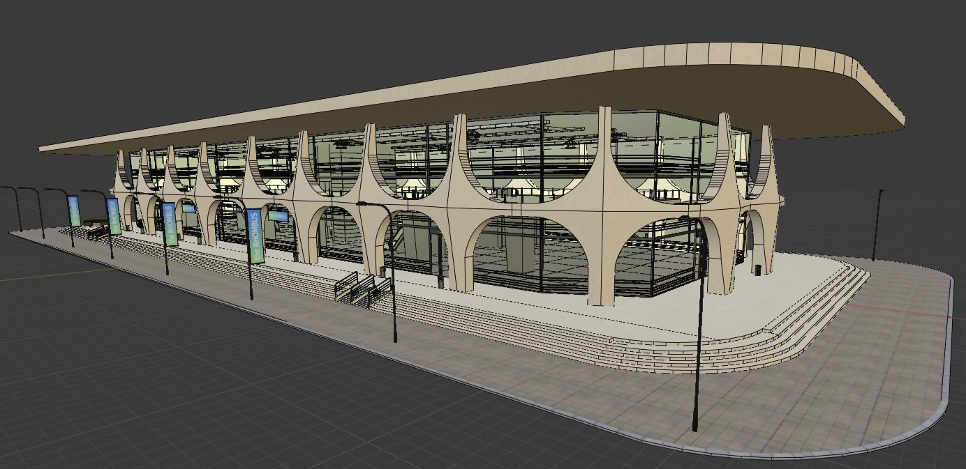 Building 10 3D model_7