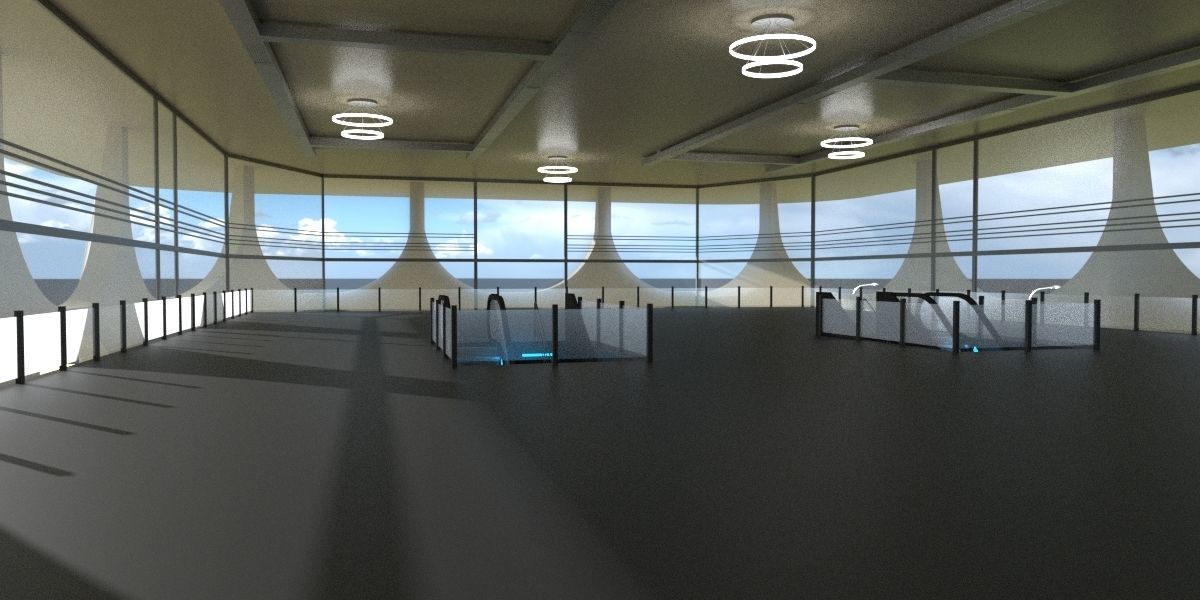 Building 10 3D model_5