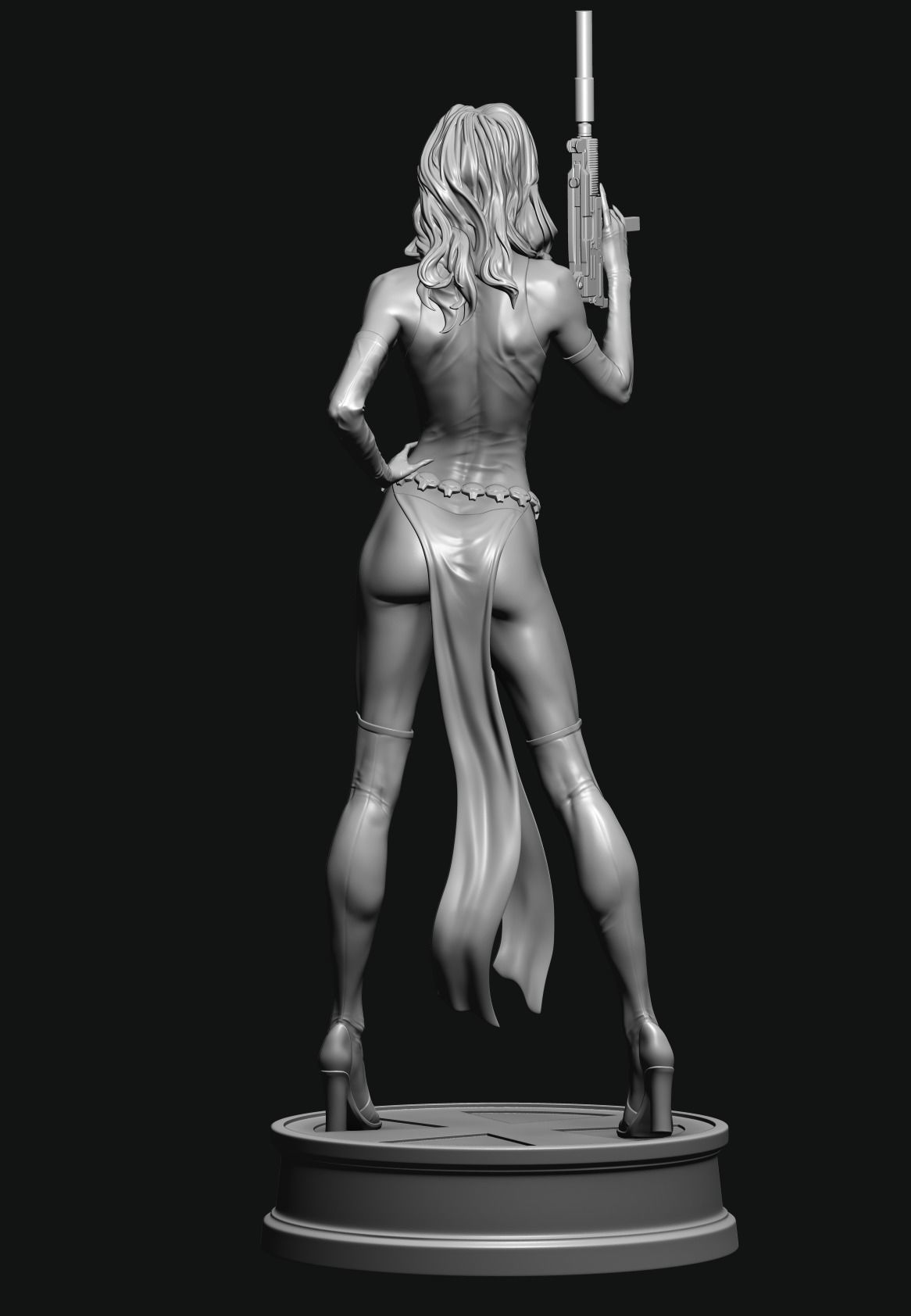 X-Men  Mistique  3D print model_8