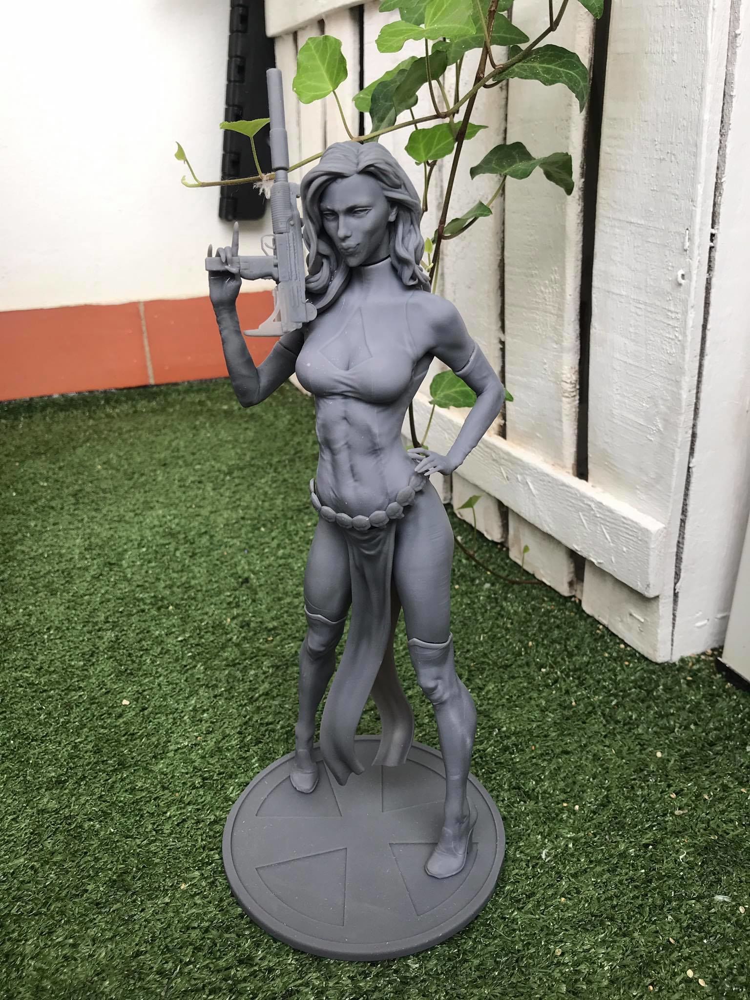 X-Men  Mistique  3D print model_27