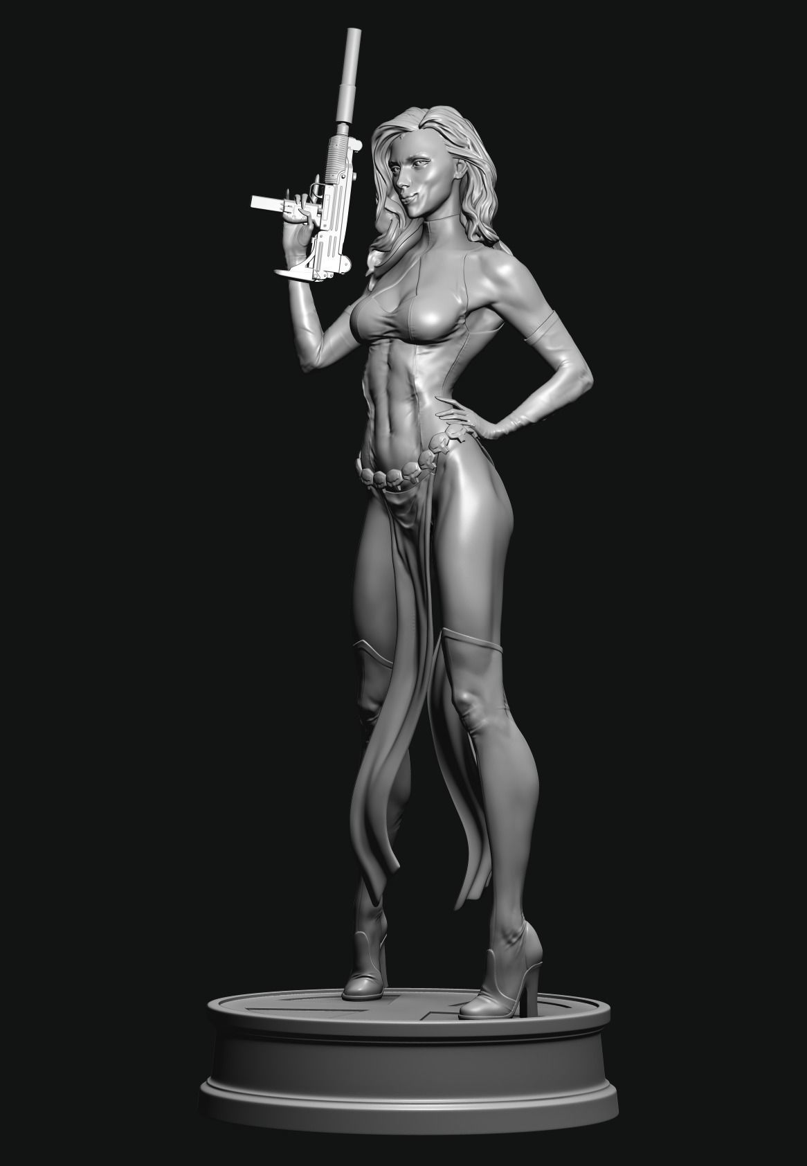 X-Men  Mistique  3D print model_5