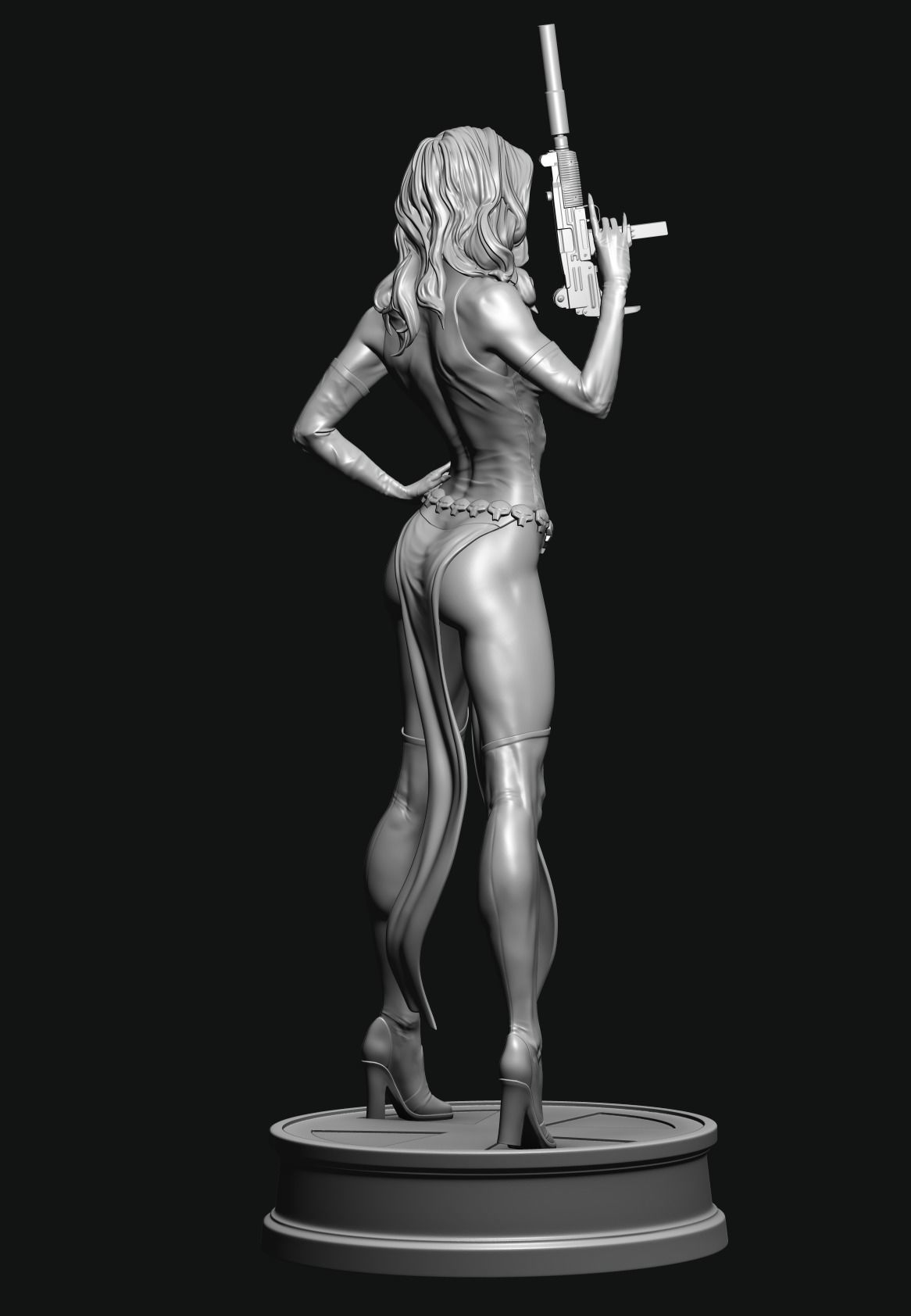 X-Men  Mistique  3D print model_9