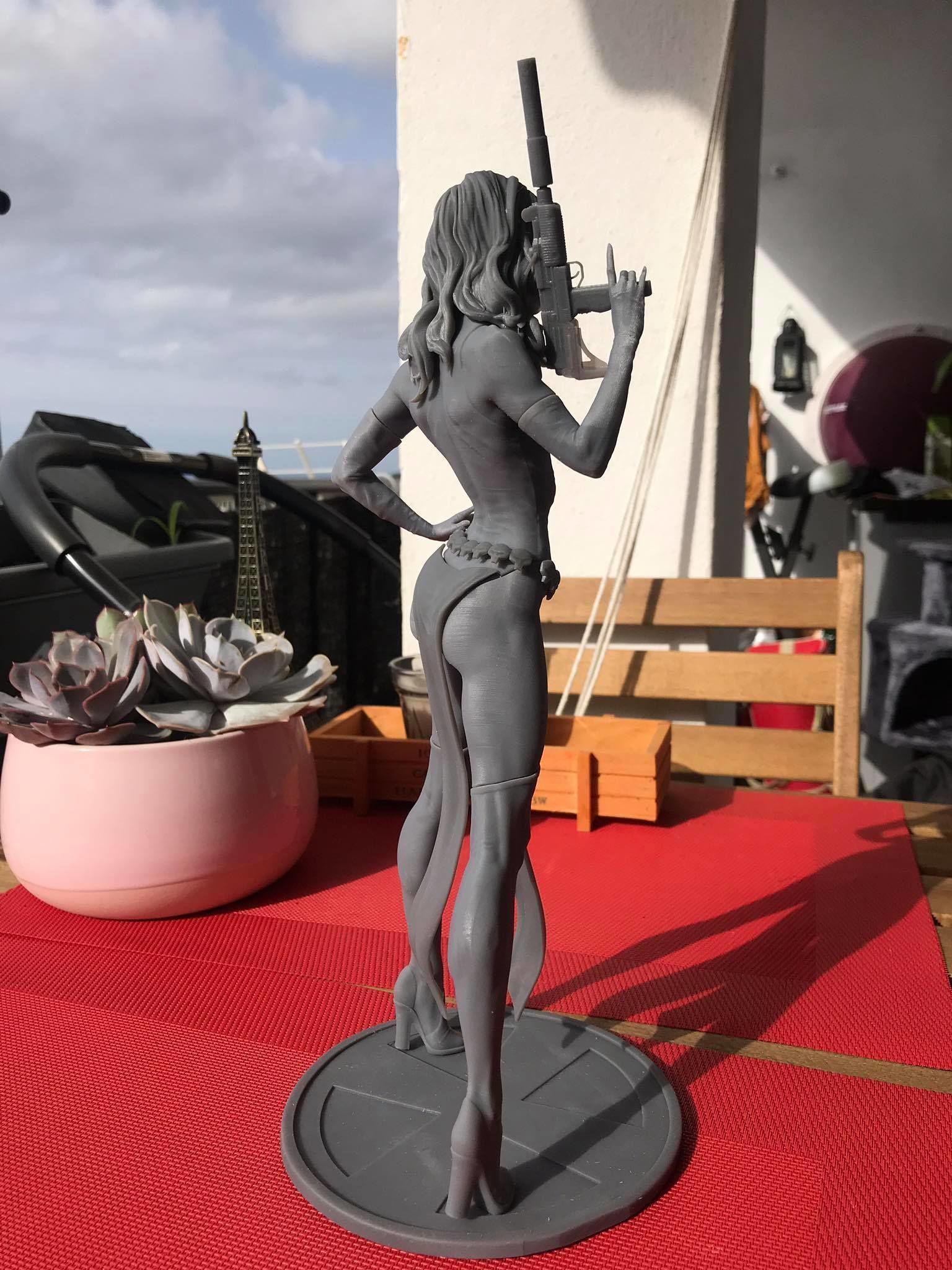 X-Men  Mistique  3D print model_23